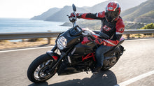 Men’s Black & Red Motorcycle Sport Leather Jacket – Cowhide, CE Shoulder & Elbow Armor, Size 50 (M), One-of-a-Kind