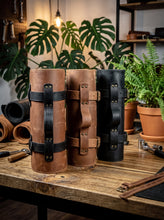 Leather Motorcycle Tool Roll – Personalized Leather Tool Organizer & Wrench Roll Bag | FashionRacing