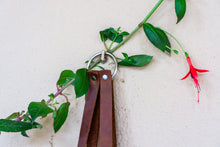 Leather Plant Hanger – Full Grain Leather Indoor Hanging Planter, Boho Home Decor Gift