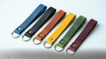 leather keychain strap