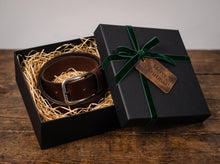 Burgundy Leather Belt — Oxblood Full Grain, Distressed Silver Buckle