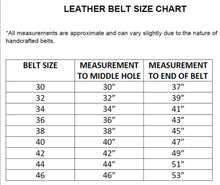 Перфорований шкіряний ремінь для чоловіків | Ручна робота | Чорна цільна шкіра