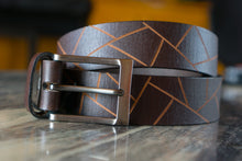 Шкіряний ремінь ручної роботи – персоналізований подарунок