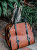 Portable leather log carrier, Leather Log Carrier, Gift for home, Christmas gift