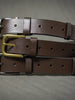 Durable Leather Belt 38 mm | Brown collection | Handcrafted | Personalization Available