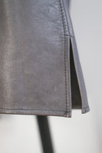 Precision stitching close-up of handcrafted leather jacket