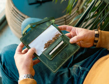 Leather Tobacco Pouch, Wrap Closure, Fits 25g-50g Baccy Packs