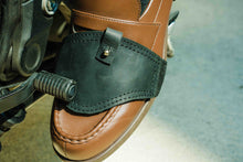 Protector de la palanca de cambios de motocicleta – Funda de cuero de plena flor