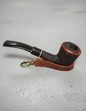 Full-Grain Leather Pipe Pouch for 2 Pipes | Roll-Up Tobacco Case | Handcrafted in Spain