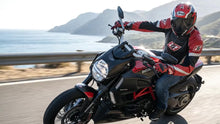 Men’s Black & Red Motorcycle Sport Leather Jacket – Cowhide, CE Shoulder & Elbow Armor, Size 50 (M), One-of-a-Kind
