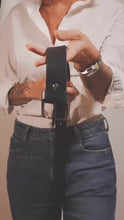 handcrafted leather belt