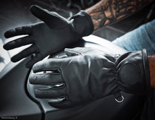 Custom Leather Motorcycle Gloves for Bobber, Cafe Racer, Scrambler