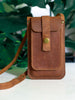 Leather Phone Bag | Handcrafted | Designer Crossbody Bag | Crossbody Phone Bags | Leather Phone Holder | Cross-Body Bag | Mini Shoulder Bag