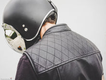 Motorcycle Club Leather Vest, Black