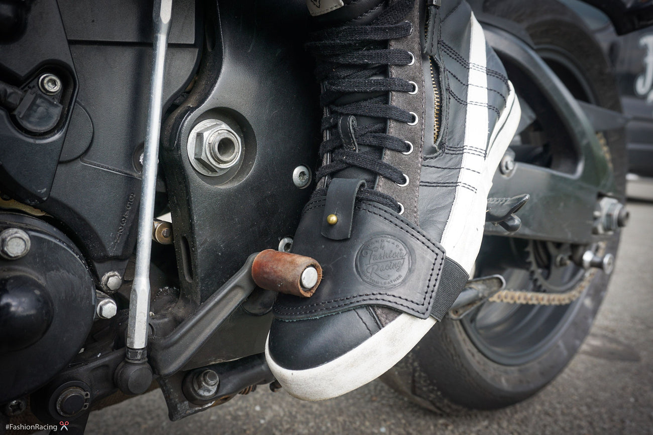 Motorcycle Shifter Boot Protector Keep your left boot free of wear simple shifter boot leather protector shoes leather protector
