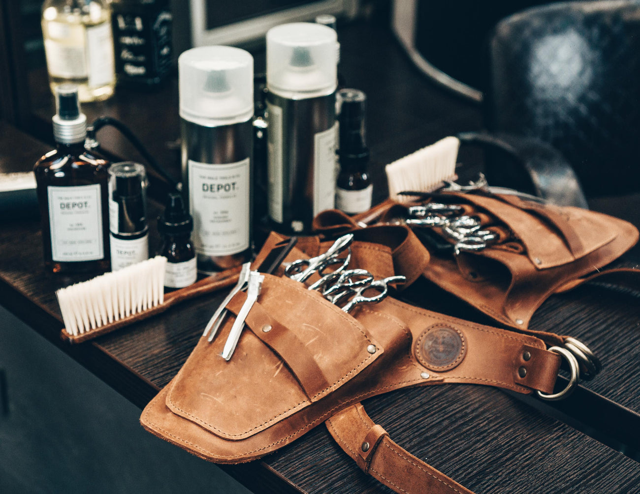 Leather Tool Belt | Florist tool case, Gardener gift  display picture 2