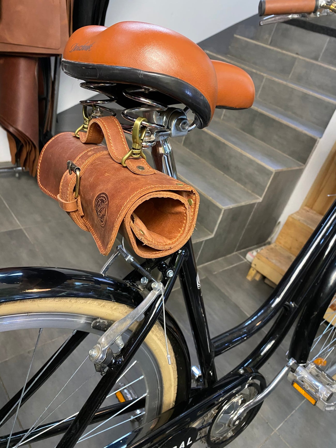 Bicycle Leather Saddle Bag | Bicycle Leather Saddle Bag