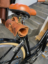 Leather Bike Saddle Bag, Bikes Tool Bag Leather Brown, Bicycle Leather Tool Roll, Leather Bicycle Saddlebag, Tool Organizer, Leather Tool Storage, Personalized leather bag