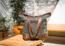 Stylish Tote Bags for Women - Personalized, Waxed Canvas & Genuine Leather