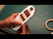 PDF Pattern, Video Tutorial, DIY. How to make a leather coin purse Video Leatherworking Pattern | Leather Coin Pouch, Minimalist Leather Wallet