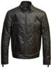 Cafe-racer leather jacket, Fashion Racing, made to measure, motorbike jacket, motorcycle jacket,motorcycle, custom jacket