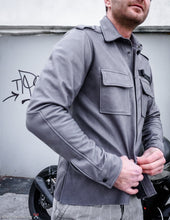  Men's Leather Shirt, Trucker Leather Jacket, Biker's Leather Shirt, Custom Leather Jacket for Men