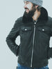 Men's Leather Jacket, Custom Leather Jacket for Men, Classic Trucker Leather Jacket, Men's Autumn Leather Jacket 