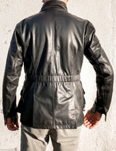 Шкіряна куртка Hunter, Чоловіча шкіряна куртка, Осіннє шкіряне чоловіче пальто