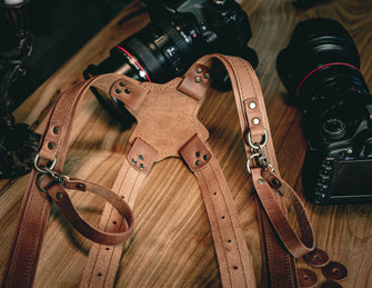 Leather Camera Harness, Camera Strap 