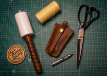 handcrafted leather key chain, tools