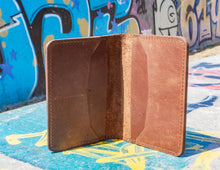 Brown Leather Wallet- Fashion Racing | HandCrafted and Personalized