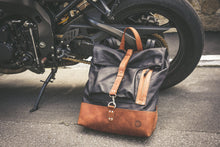 Mens leather backpack - handnade by Fashion Racing