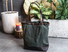 stylish tote bag canvas leather
